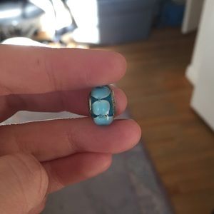 Pandora Light Blue Murano Charm